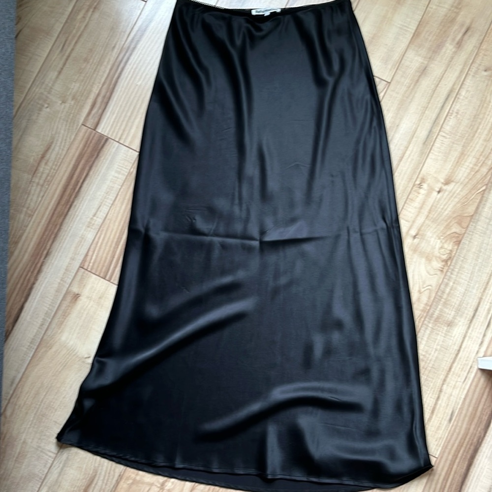 Reformation silk skirt